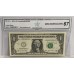 UNITED STATES OF AMERICA 2003 . ONE 1 DOLLAR BANKNOTE . ERROR . INSUFFICIENT INK